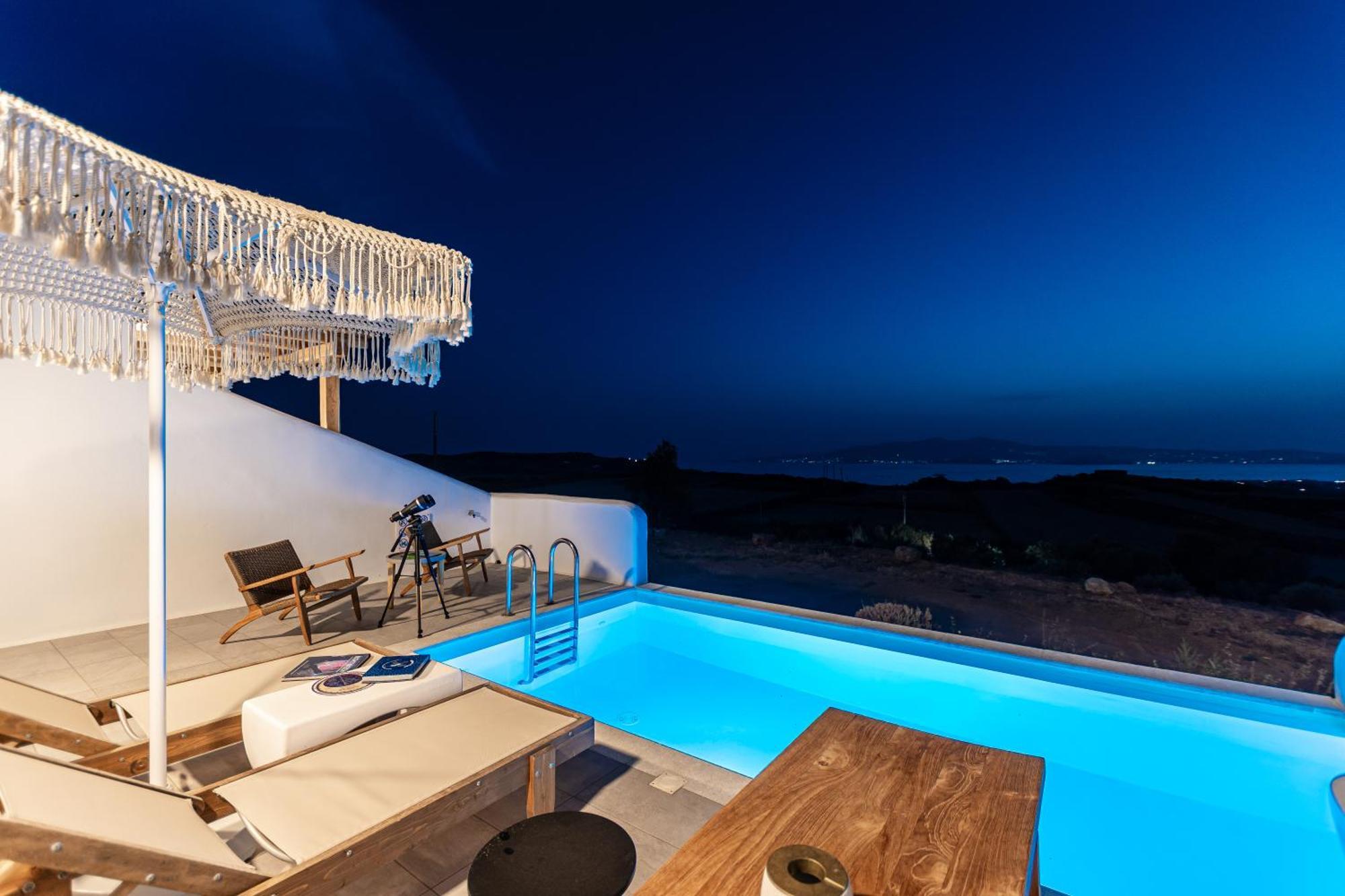 Ariadne'S Crown Luxury Suites With Private Pool Vivlos Экстерьер фото