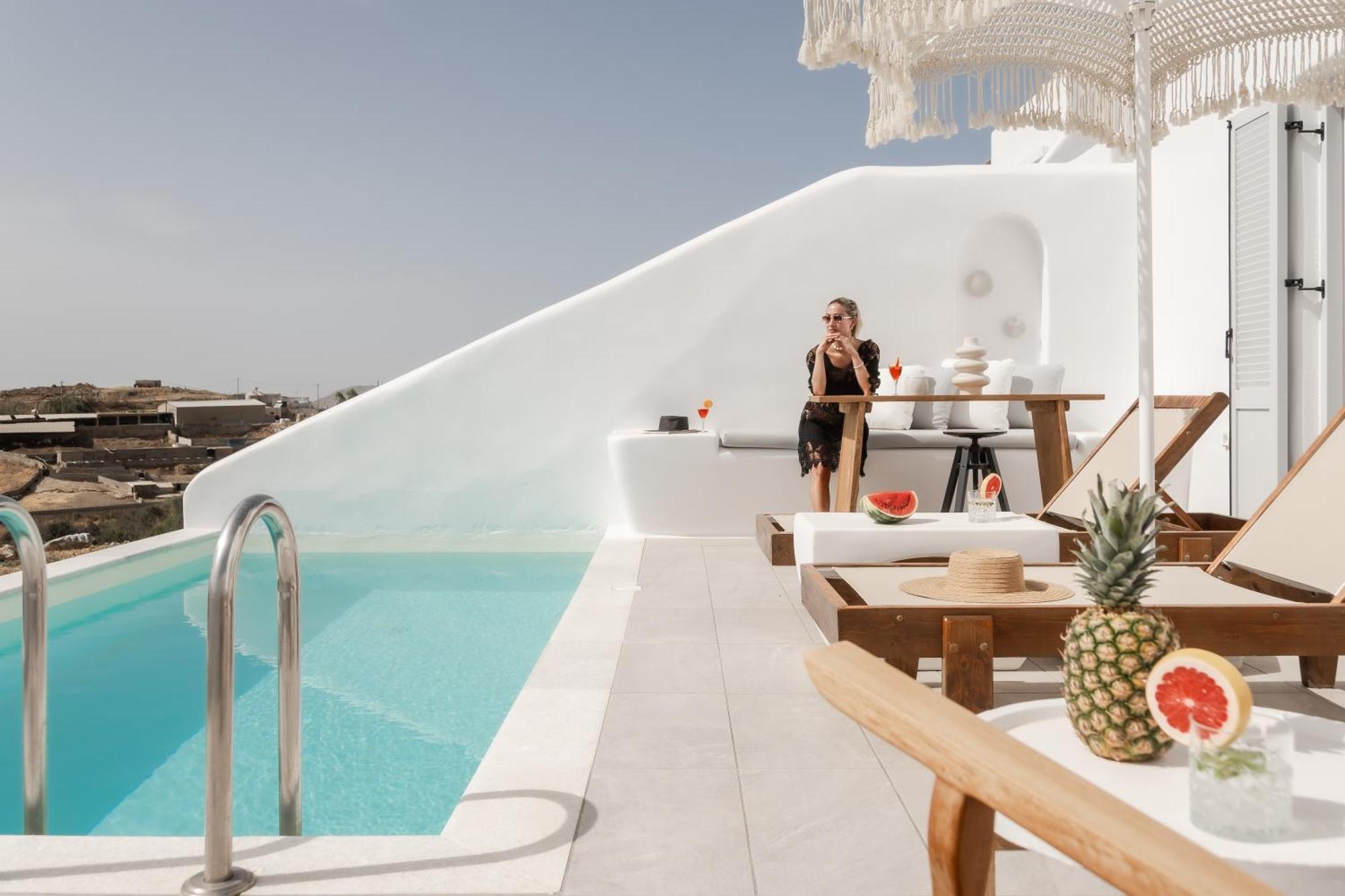 Ariadne'S Crown Luxury Suites With Private Pool Vivlos Экстерьер фото