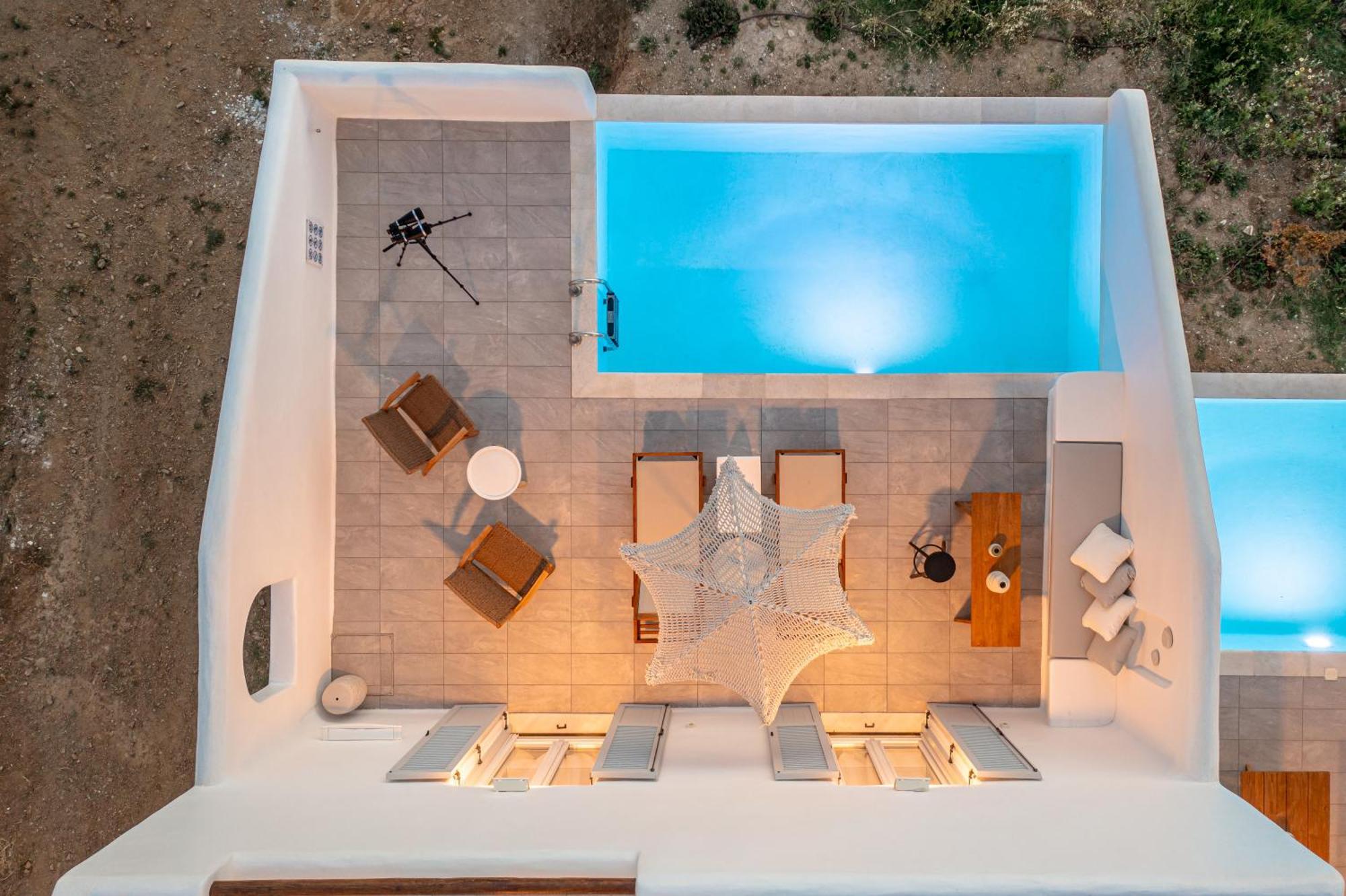 Ariadne'S Crown Luxury Suites With Private Pool Vivlos Экстерьер фото